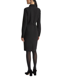 Lafayette 148 New York Collared Wool & Silk-Blend Sheath Dress