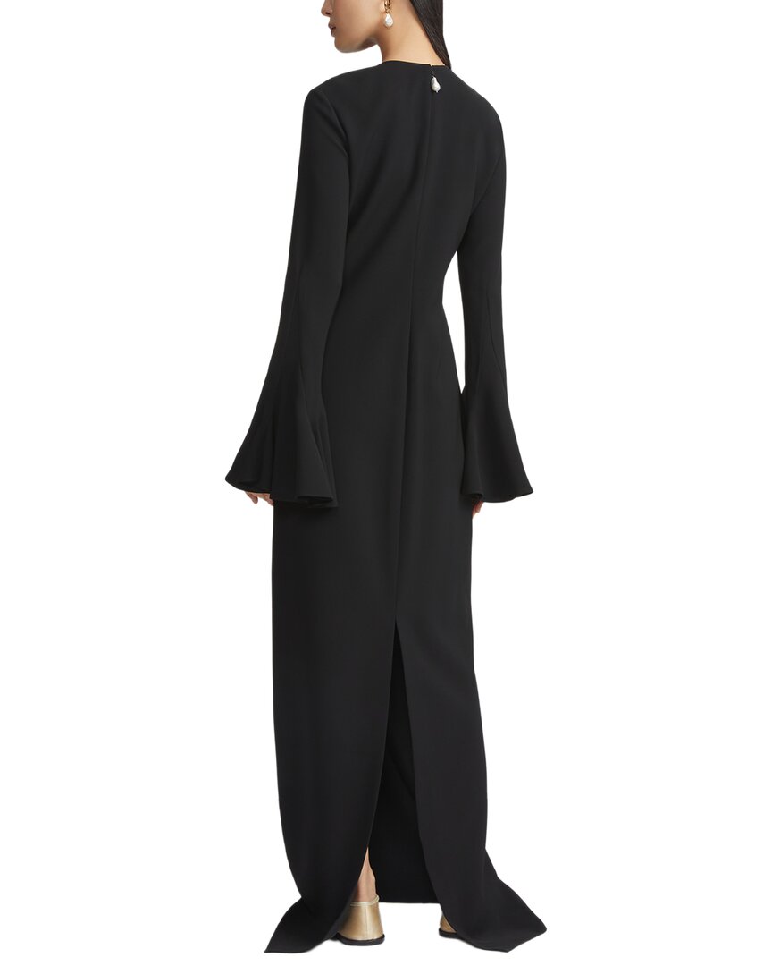 Lafayette 148 New York Lafayette 148 New York Godet Sleeve Floor Length Gown