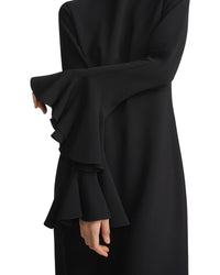 Lafayette 148 New York Lafayette 148 New York Godet Sleeve Floor Length Gown