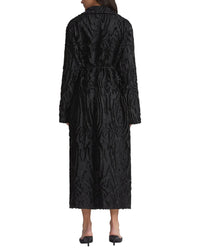 Lafayette 148 New York Lafayette 148 New York Wing Collar Longline Silk-Blend Coat