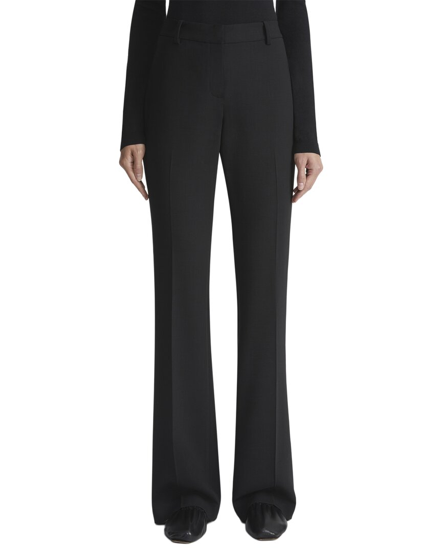 Lafayette 148 New York Lafayette 148 New York Waldorf Belt Loop Wool-Blend Flare Pant