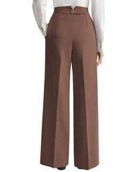 Lafayette 148 New York Thames Wide Leg Wool-Blend Pant