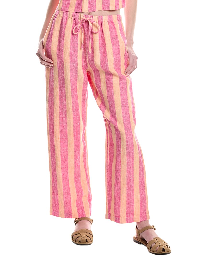 Electric & Rose Sail Crop Linen Pant