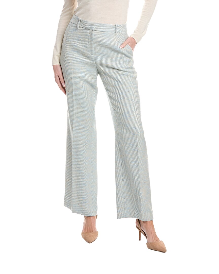 Lafayette 148 New York Gates Silk-Blend Pant