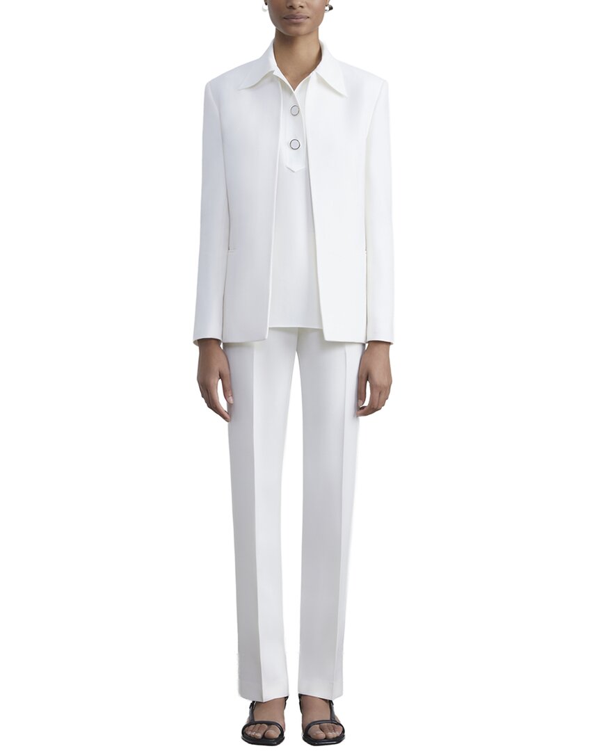Lafayette 148 New York Barrow Wool & Silk-Blend Pant