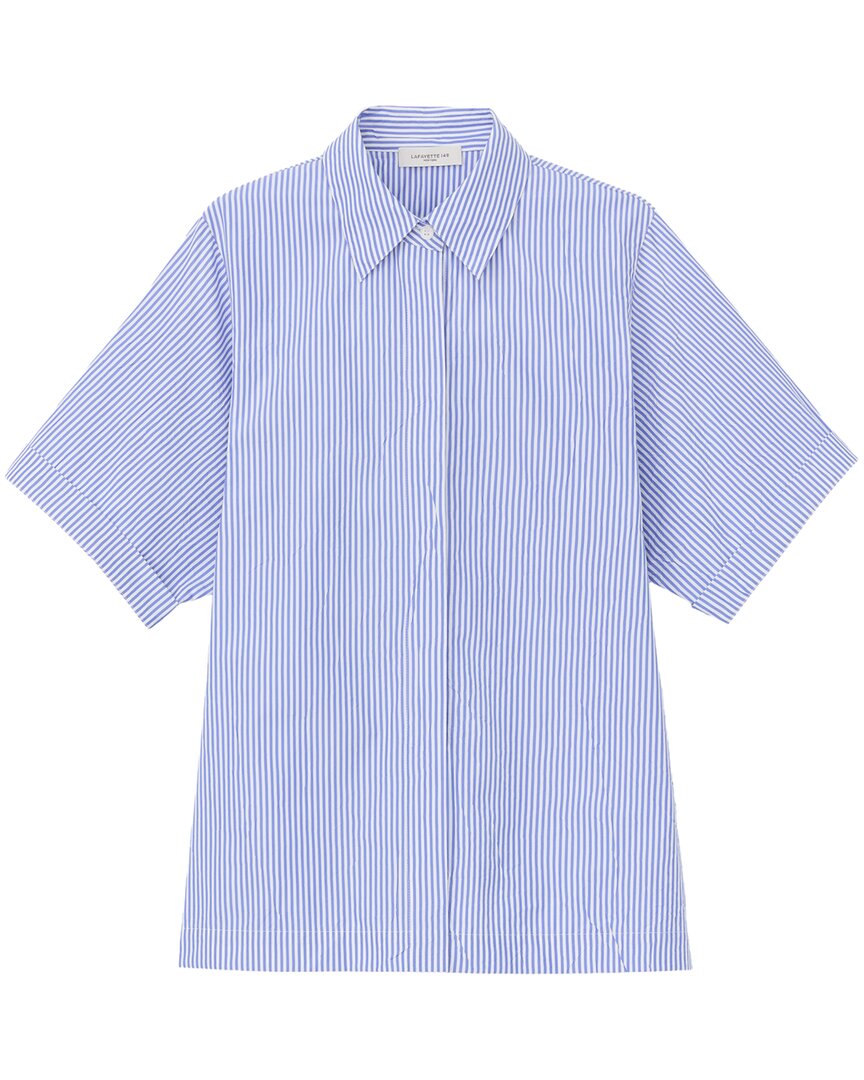 Lafayette 148 New York Box Sleeve Blouse