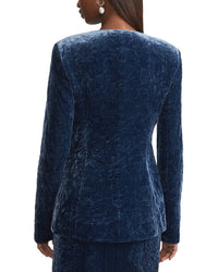 Lafayette 148 New York Baroque Embroidered Silk-Blend Tailored Jacket