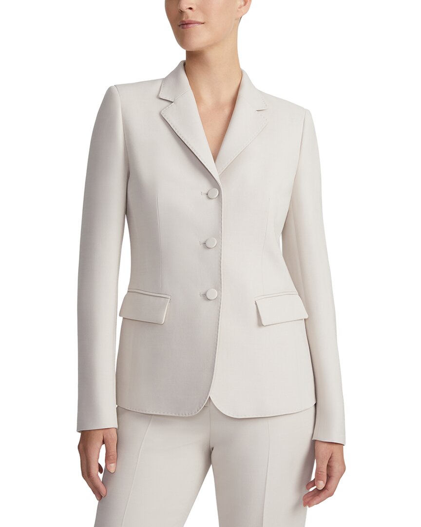 Lafayette 148 New York Lafayette 148 New York Academy Wool & Silk-Blend Blazer