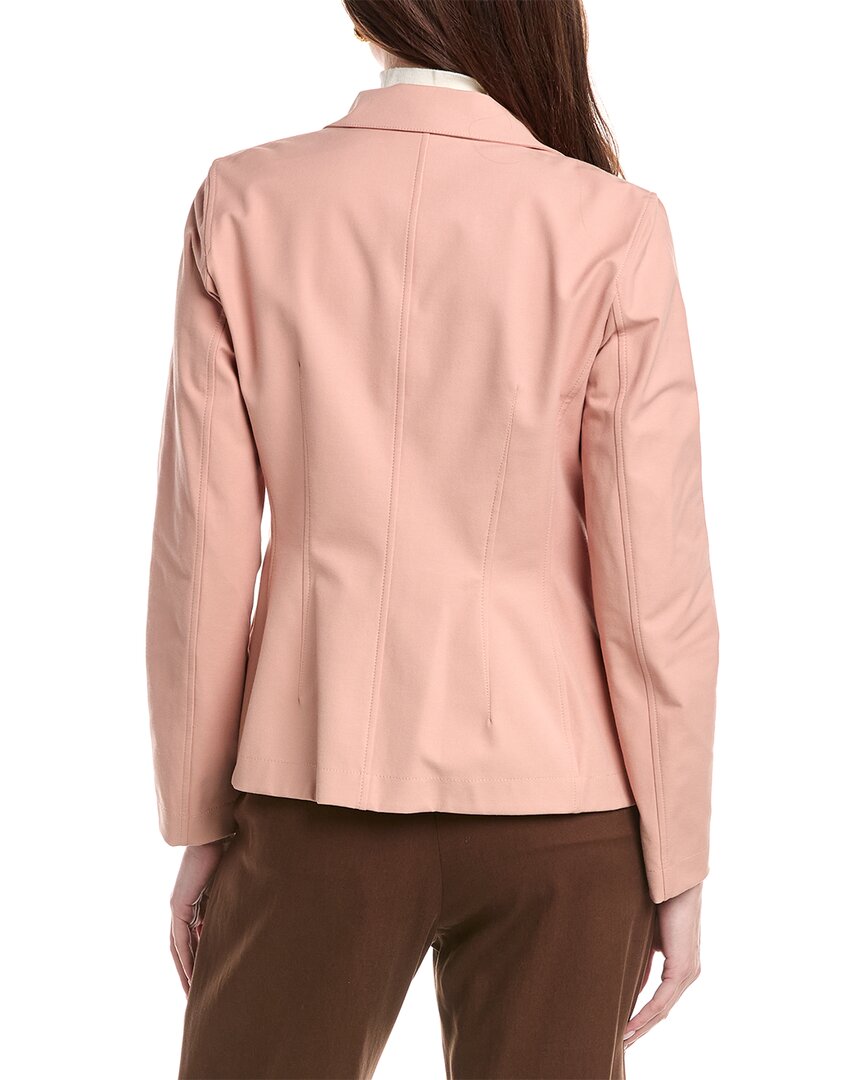 Lafayette 148 New York Patch Pocket Fitted Blazer