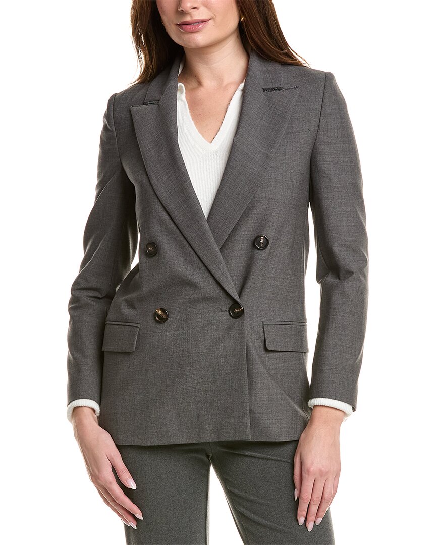 Brunello Cucinelli Wool-Blend Blazer