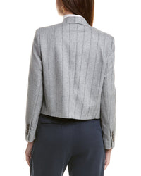Brunello Cucinelli Wool & Silk-Blend Blazer