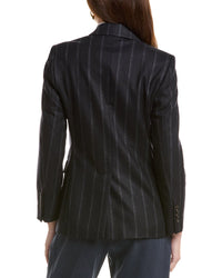 Brunello Cucinelli Wool & Silk-Blend Blazer