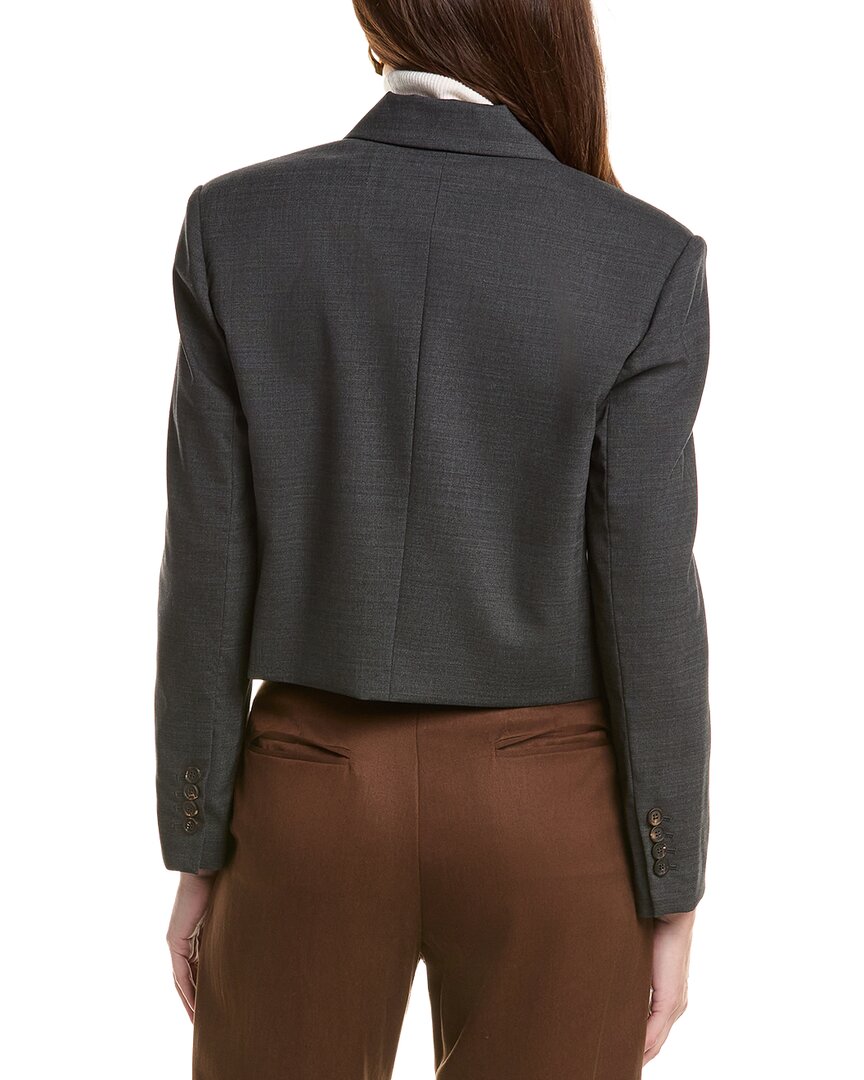 Brunello Cucinelli Wool & Silk-Blend Blazer