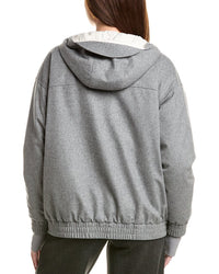 Brunello Cucinelli Wool Pullover Jacket