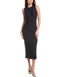 Brunello Cucinelli Silk-Blend Midi Dress