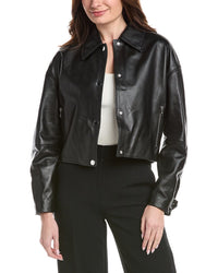 Boss Hugo Boss Sassina Leather Jacket