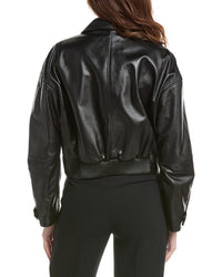 Boss Hugo Boss Sassina Leather Jacket