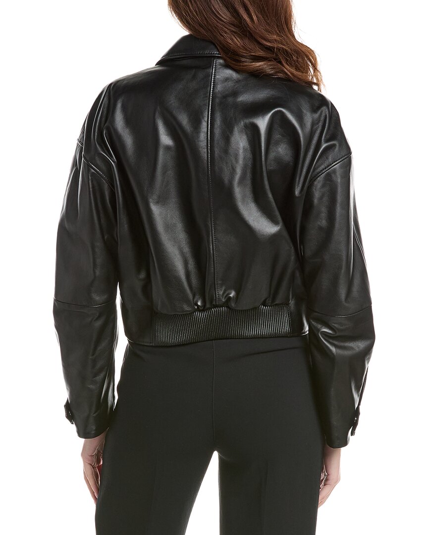 Boss Hugo Boss Sassina Leather Jacket