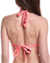 Helen Jon Shell Halter Bikini Top