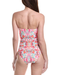 Helen Jon Tassel Belt Bandeau One-Piece