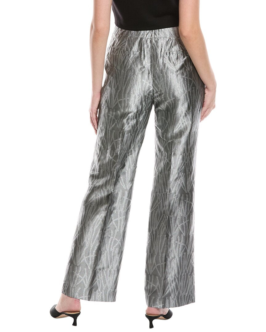 Lafayette 148 New York Gates Silk-Blend Pant