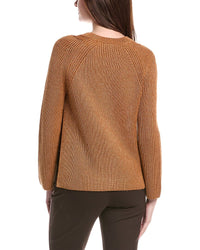 Lafayette 148 New York Open Sided Silk-Blend Pullover