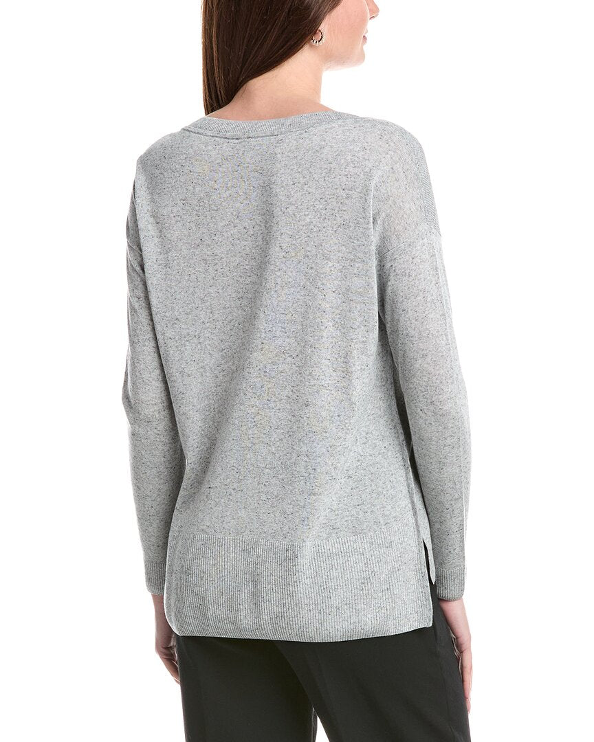Lafayette 148 New York Multi-Gauge Linen-Blend Sweater