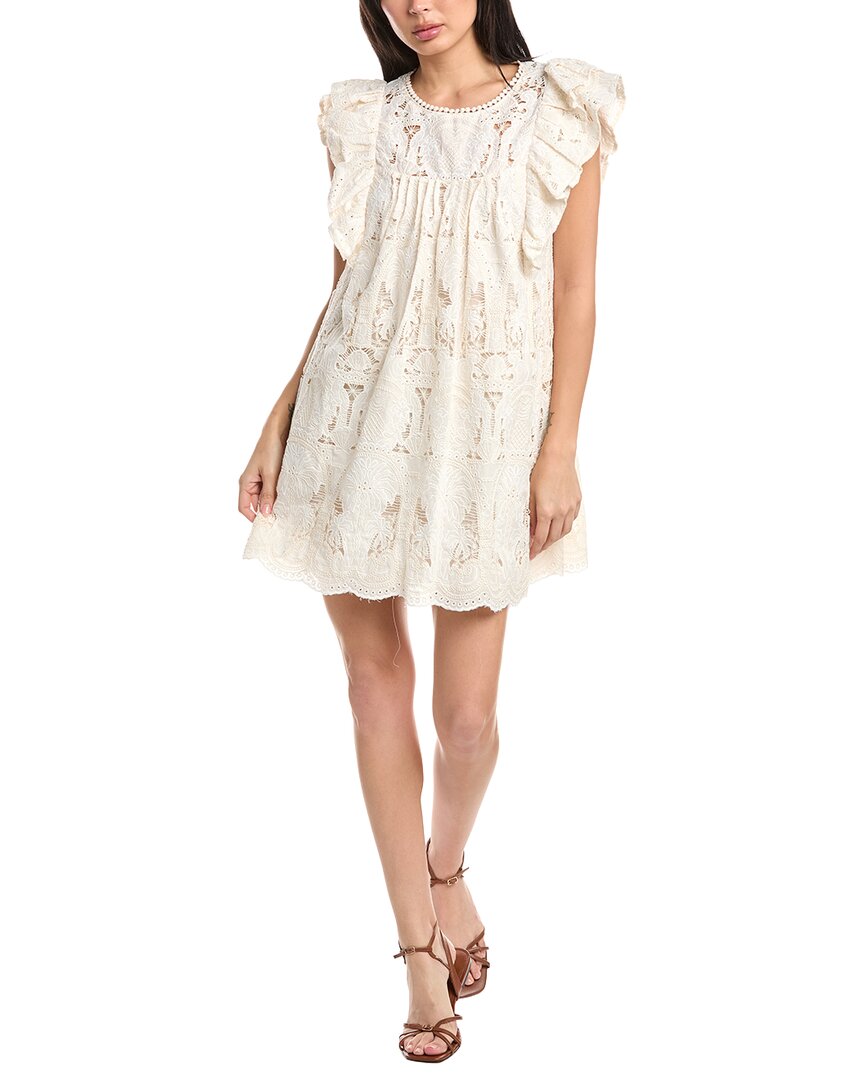Stellah Iva Novelty Lace Mini Dress