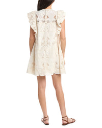 Stellah Iva Novelty Lace Mini Dress