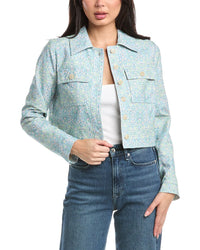 Stellah Adela Printed Baby Corduroy Jacket