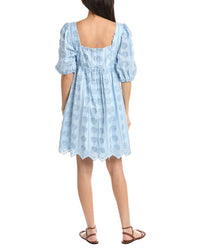 Stellah Aubrey Square Neck 3D Lace Dress