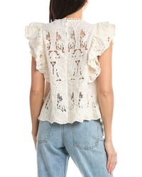 Stellah Hannah Novelty Lace Top