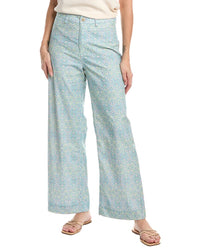 Stellah Rachel Printed Baby Corduroy Wide Leg Pant