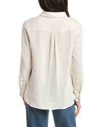 Stellah Kyra Double Gauze Button Down Shirt