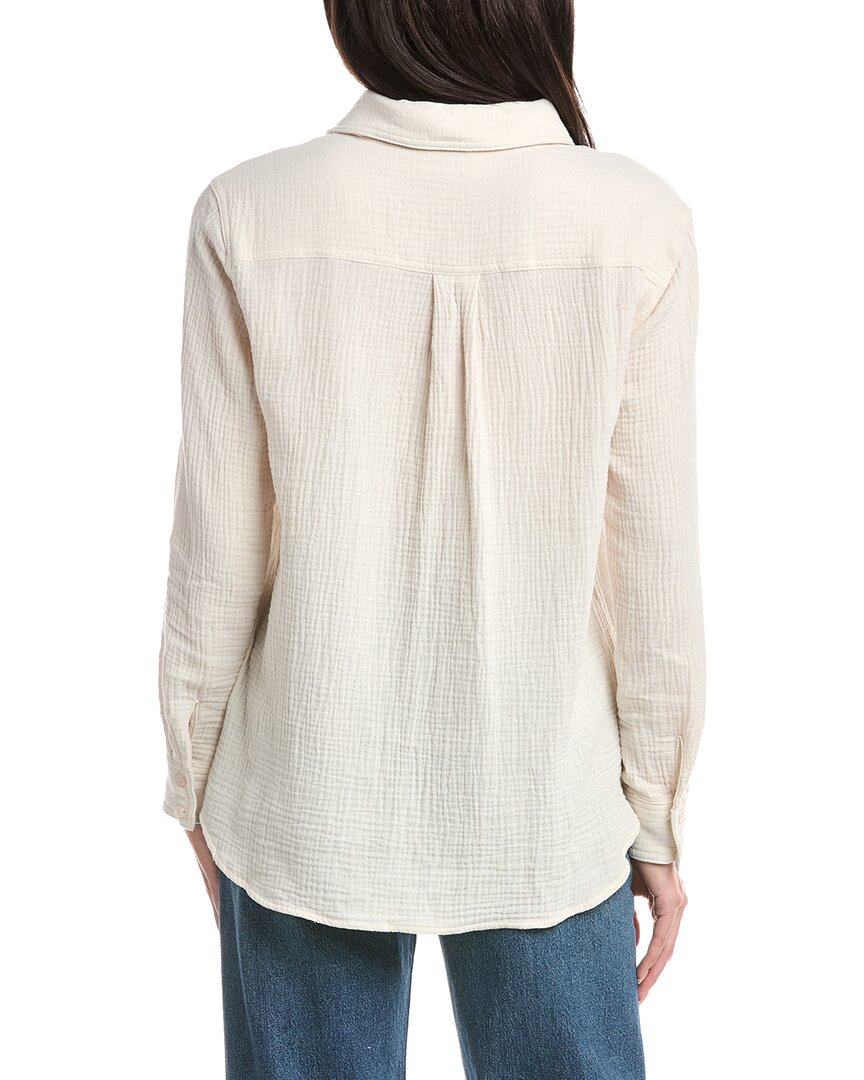 Stellah Kyra Double Gauze Button Down Shirt
