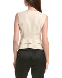 Gracia Cross Open Body V-Neck Vest