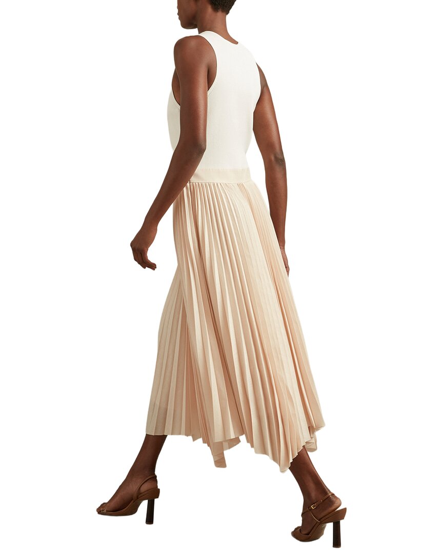 Reiss Marnie Knit Hybrid Dress