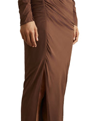 Reiss Kelly Ruched Midi Dress