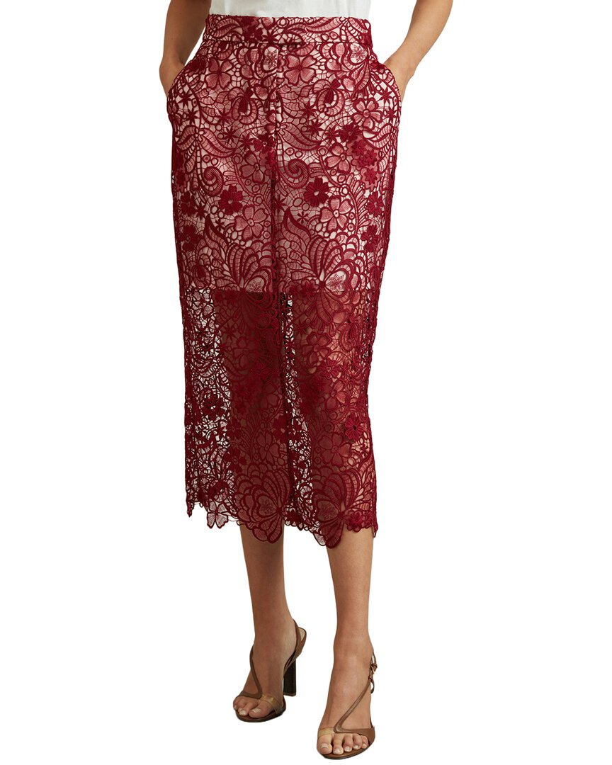 Reiss Flo Lace Pencil Skirt