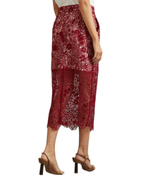 Reiss Flo Lace Pencil Skirt