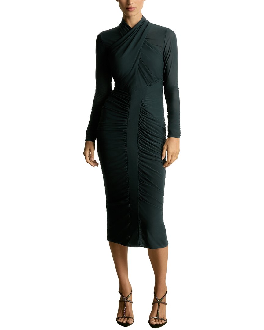 Reiss Myla Ruched Bodycon Midi Dress