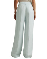 Reiss Lori Wide Leg Linen-Blend Trouser