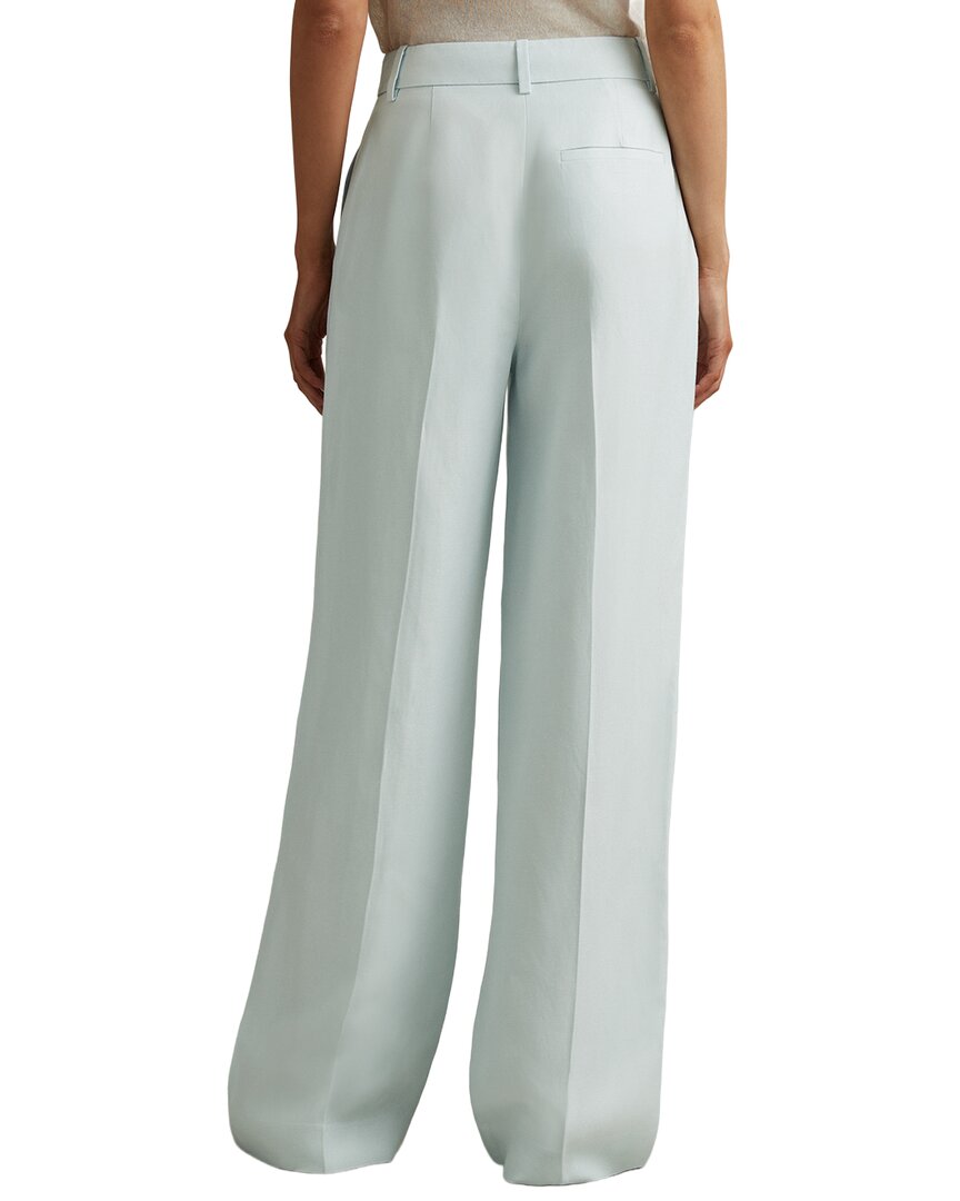 Reiss Lori Wide Leg Linen-Blend Trouser