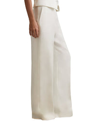 Reiss Lori Wide Leg Linen-Blend Trouser