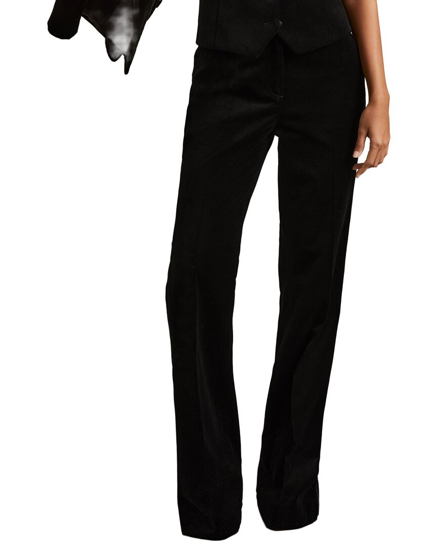 Reiss Parisa Velvet Flare Trouser