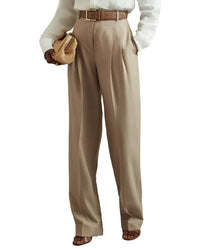 Reiss Sadie Double Pleat Wool Trouser