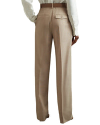 Reiss Sadie Double Pleat Wool Trouser