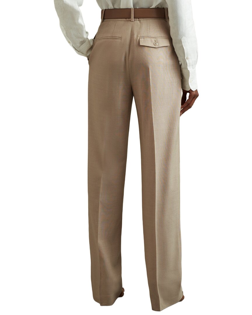 Reiss Sadie Double Pleat Wool Trouser