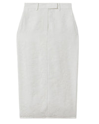 Reiss Denva-Burnout Skirt