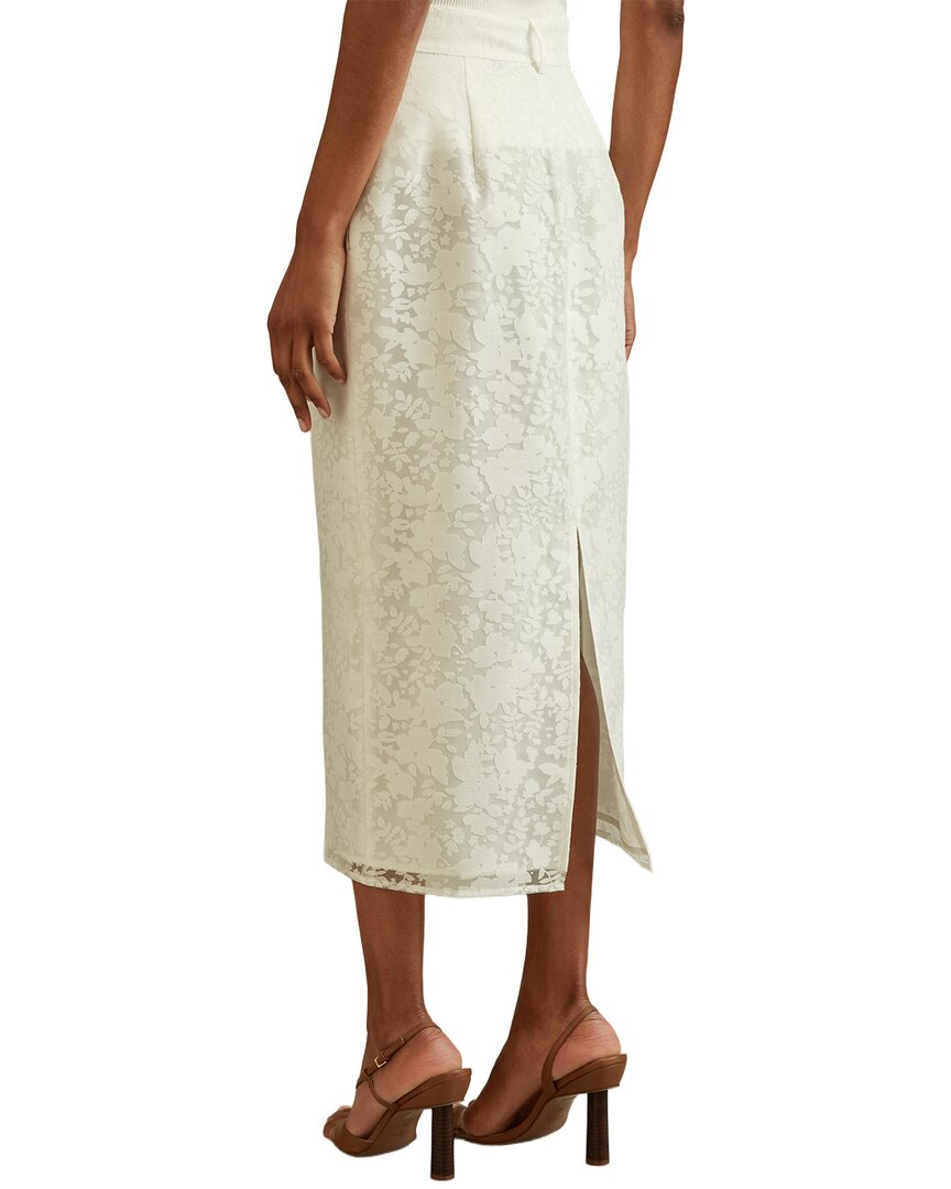 Reiss Denva-Burnout Skirt